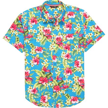 Stoic Blue Hawaiian Shirt - Men's - Clothing