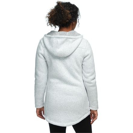 Stoic - Sherpa Lined Hooded Sweater Fleece Jacket - Women's
