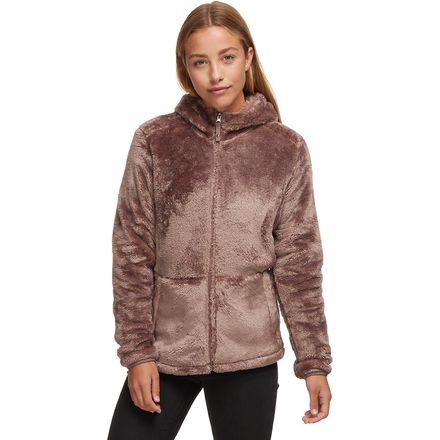 Stoic Hooded Zip-Up Fuzzy Fleece Jacket - Women's - Clothing