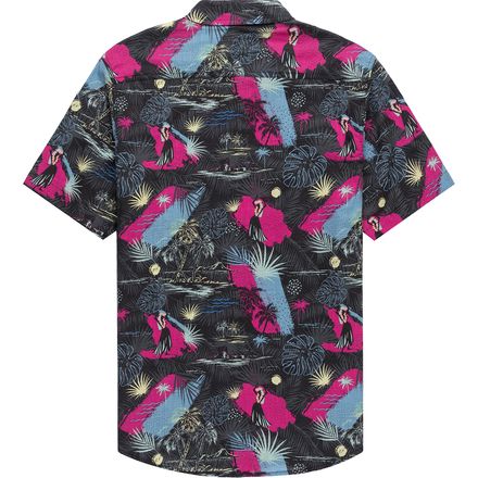 Stoic - Hula Girl Print Short-Sleeve Button-Down Shirt - Men's