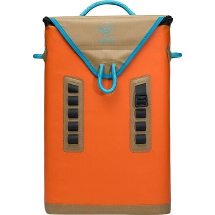 Stoic - Hybrid Backpack Cooler - Beaver Fur/Oriole/Porcelain