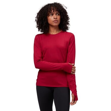 Stoic - Midweight Crew Baselayer Top - Women's - Rio Red