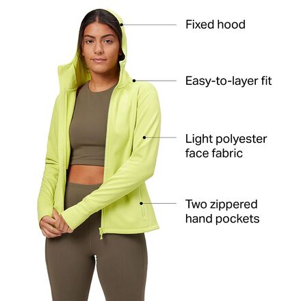 Stoic - Tech Fleece Hooded Full-Zip Jacket - Women's