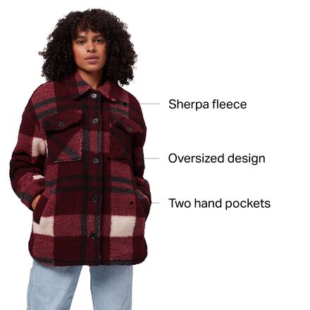 Stoic - Oversized Shirt Jacket - Women's