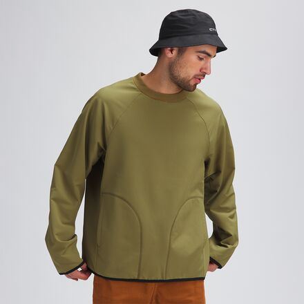 Stoic - Camp Crew Pullover - Men's - Olive Branch
