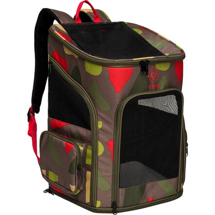 Stoic - Pet Carrier Backpack - Dark Olive/Green Moss/Ochre