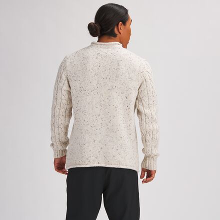 Stoic - Cableknit Roll Neck Sweater - Men's