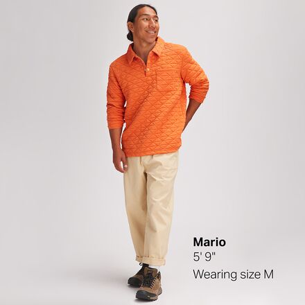 Stoic - Venture Quilted Rugby Long-Sleeve Polo - Men's
