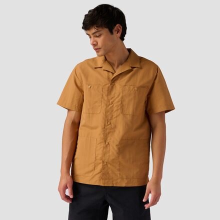 Stoic - Utility Button Up Short-Sleeve Shirt - Men's - Brown Sugar
