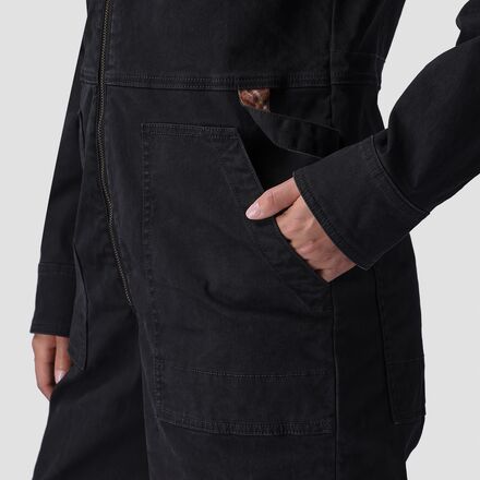 Stoic - Flannel Lined Venture Long-Sleeve Jumpsuit - Women's