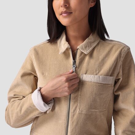 Stoic - Wide Leg Corduroy Jumpsuit - Women's