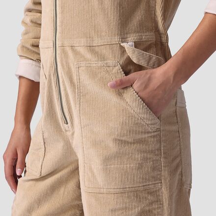 Stoic - Wide Leg Corduroy Jumpsuit - Women's