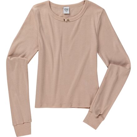 Rosette Long-Sleeve T-Shirt - Women's