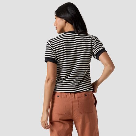 Stoic - Striped Ringer Short-Sleeve T-Shirt - Women's