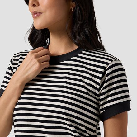 Stoic - Striped Ringer Short-Sleeve T-Shirt - Women's
