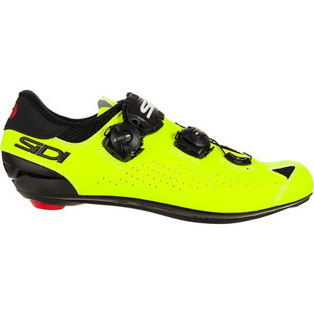 Sidi - Genius 10 Cycling Shoe - Men's - Black/Yellow Fluo
