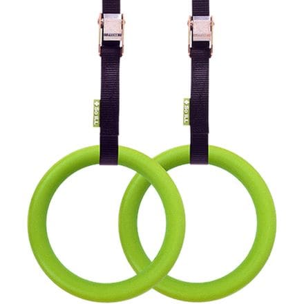 Buy Garage Fit Gymnastic Rings - Premium Heavy Duty Cross Training,  Gymnastics, Fitness, Exercise Rings (Black 20 Foot Straps Only) Online at  desertcartINDIA