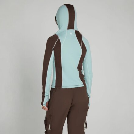 Seniq - Joytrek Grid Fleece Full-Zip Hoodie - Women's