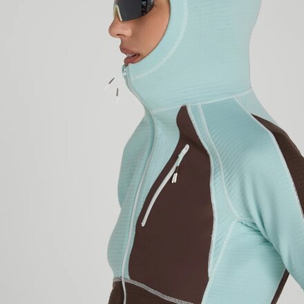 Seniq - Joytrek Grid Fleece Full-Zip Hoodie - Women's