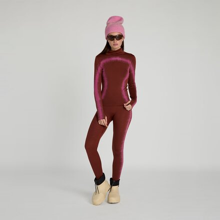 Seniq - Warmup Merino Turtleneck Baselayer Top - Women's