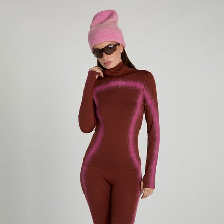 Seniq - Warmup Merino Turtleneck Baselayer Top - Women's