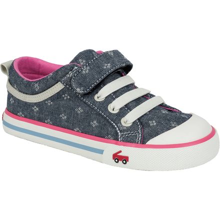 See Kai Run Sneaker Kristin Chambray Bambina – Tela Flessibile, Puntale In Gomma, APMA