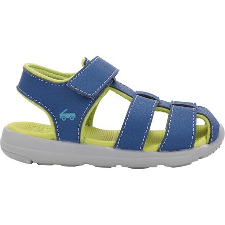 See Kai Run - Cyrus IV FlexiRun Shoe - Toddlers' - Blue/Lime