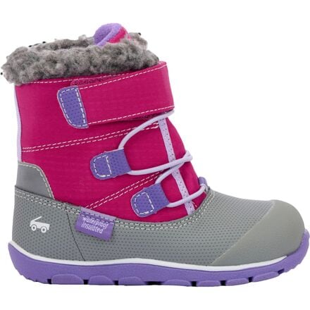 See Kai Run - Gilman Waterproof Insulated Boot - Girls' - Berry Purple