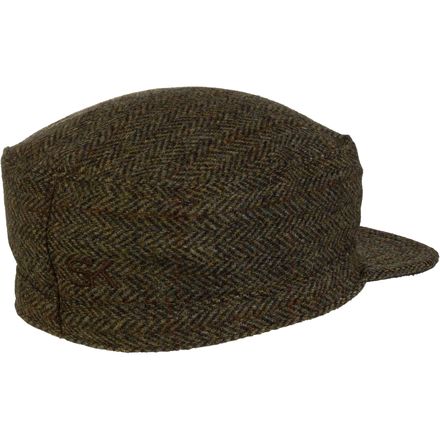 Stormy Kromer Mercantile - Harris Tweed Flat Top Hat