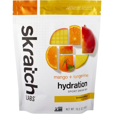 Skratch Labs - Sport Hydration Drink Mix - 20-Serving - Mango Tangerine