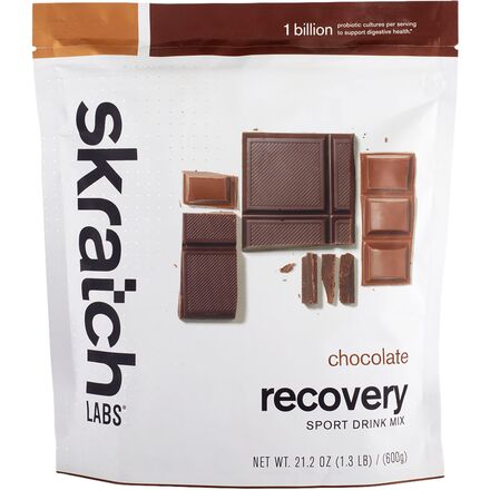 Skratch Labs - Recovery Sport Drink Mix - 12-Serving Bag - Chocolate