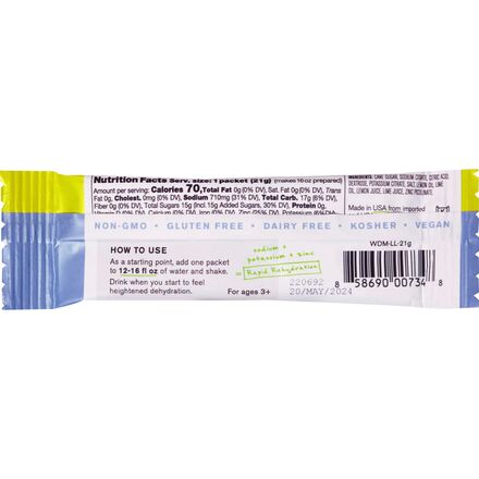 Skratch Labs - Wellness Hydration Drink Mix - 8-Serving