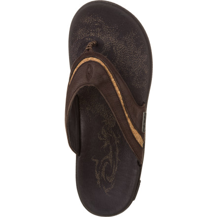 Sole - Premium Leather Flip Flops - Men's