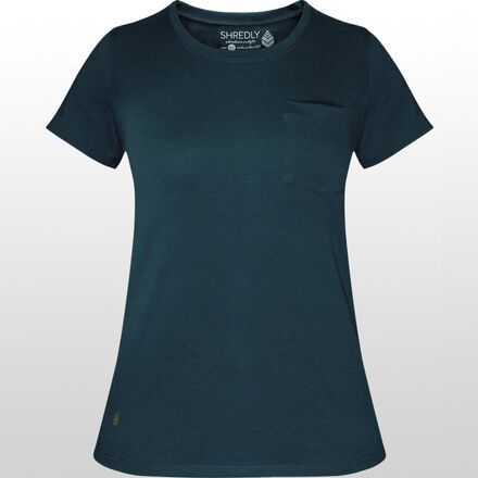 SHREDLY - the POCKET TEE jersey - Women's