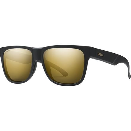 Smith - Lowdown 2 ChromaPop Polarized Sunglasses - Matte Black Gold/Black Gold Polarized