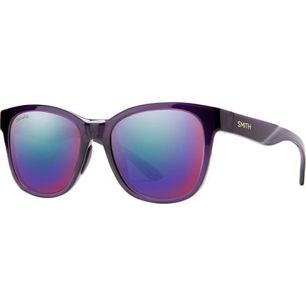 Smith - Caper ChromaPop Polarized Sunglasses - Women's - Crystal Midnight/Violet Mirror Polarized