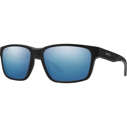 Smith - Basecamp ChromaPop Polarized Sunglasses - Matte Black/ChromaPop Polar Blue Mirror