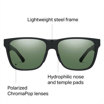 Smith - Lowdown Steel ChromaPop Polarized Sunglasses