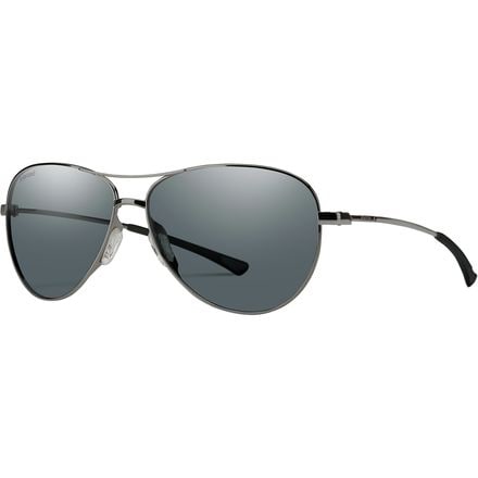 Smith - Langley Polarized Sunglasses - Dark Ruthenium Frame/Gray Polarized