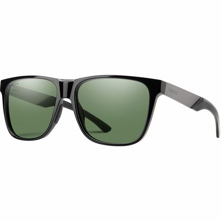 Smith - Lowdown XL Steel ChromaPop Polarized Sunglasses - Black-Chromapop Polarized Gray Green