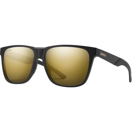 Smith - Lowdown XL Steel ChromaPop Polarized Sunglasses - Matte Black Gold/Black Gold Polarized