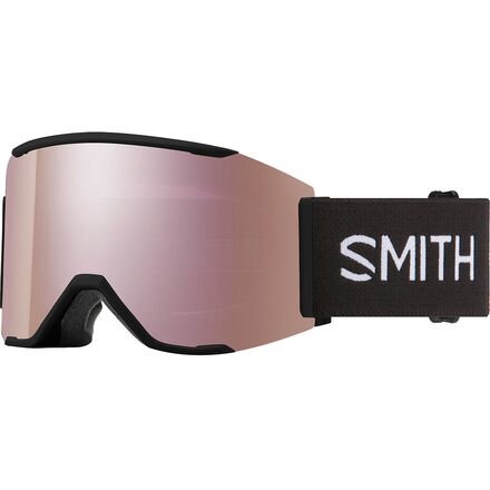 Smith - Squad MAG Goggles - Everyday Rose Gold Mirror/Black, Extra Lens - Storm Rose Flash