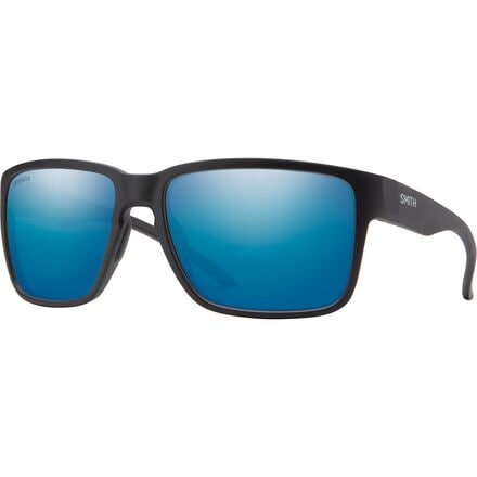 Smith Emerge Polarized Sunglasses - Matte Black/ChromaPop Blue Mirror
