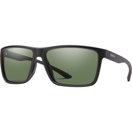 Smith - Riptide ChromaPop Polarized Sunglasses - Matte Black/ChromaPop Polarized Gray Green