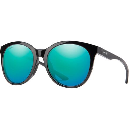 Smith - Bayside ChromaPop Polarized Sunglasses - Women's - Black/ChromaPop Polarized Opal Mirror