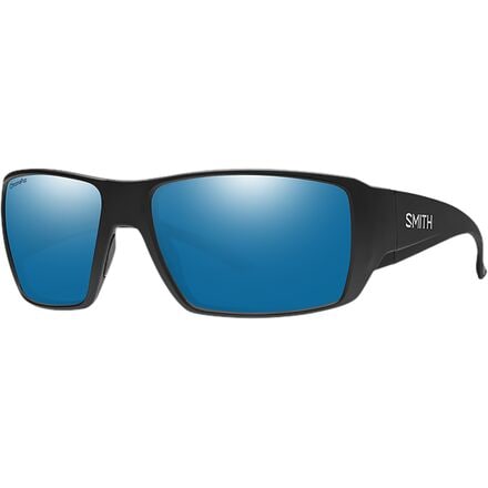 Smith - Guide's Choice XL ChromaPop Polarized Sunglasses - Matte Black/ChromaPop Glass Polarized Blue Mirror