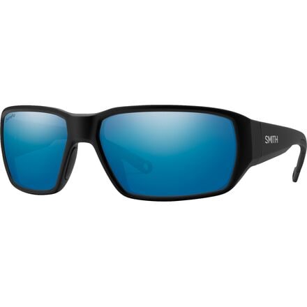 Smith - Hookset ChromaPop Sunglasses - Matte Black/ChromaPop Glass Polarized Blue Mirror