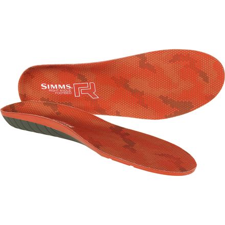 Simms - Right Angle Plus Footbed  - Simms Orange