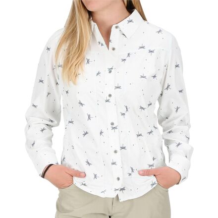 Simms - Isle Long-Sleeve Shirt - Women's  - Dragon Fly White
