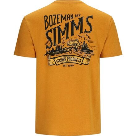 Simms - Bozeman Scene T-Shirt - Men's - Buckhorn Heather
